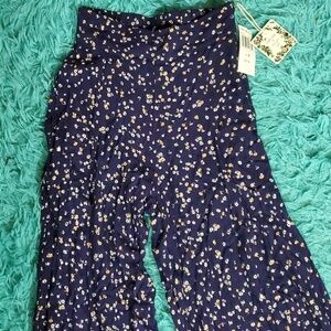 Chelsea & Violet Girls Floral Pants NWT